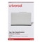 Universal 4-Section Pressboard Classification Folder - Legal, Gray (10/Box)
